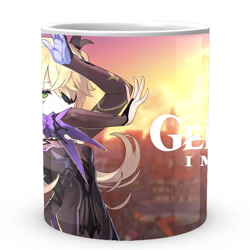 Кухоль GeekLand Genshin Impact Геншин Імпакт Фішль GN 02.488 330 мл білий - фото 2