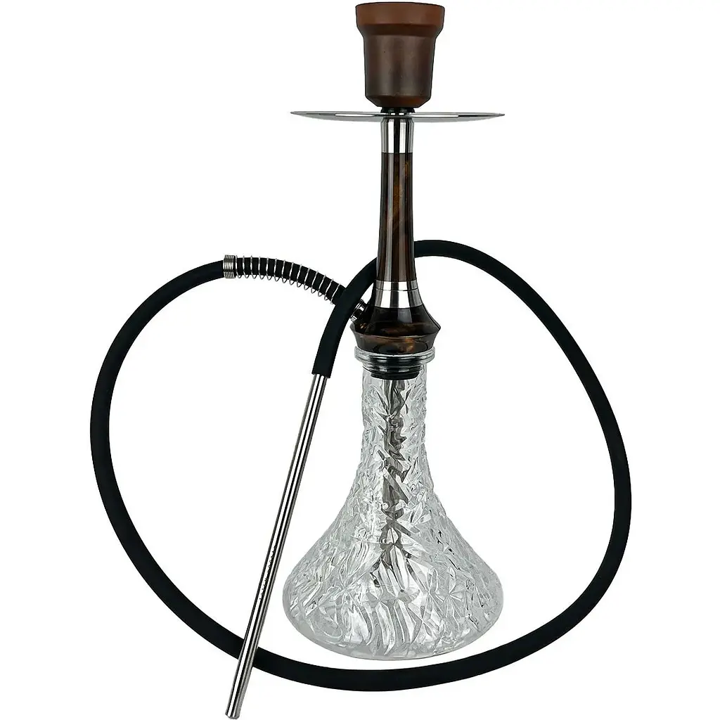 Кальян Totem Hookah Monolit Optima Chocolate Craft Crystal Clear - фото 2