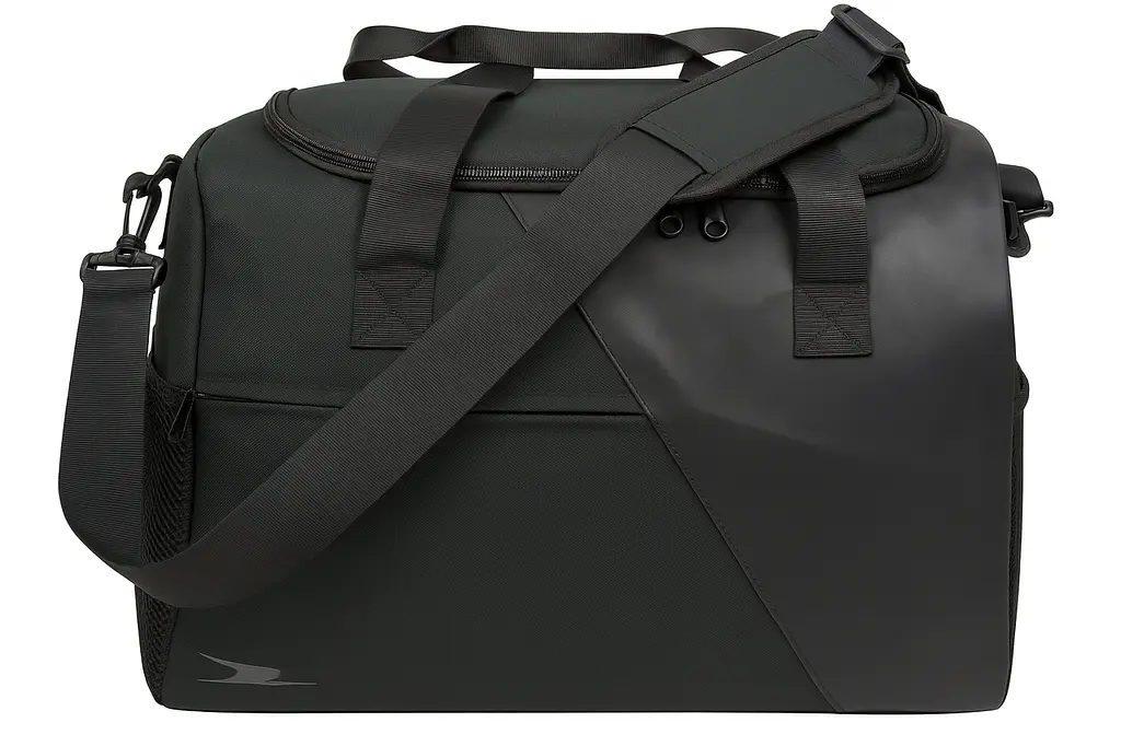 Сумка спортивна Live in style 30L, чорна, для тренувань, з проґумованим дном - фото 11