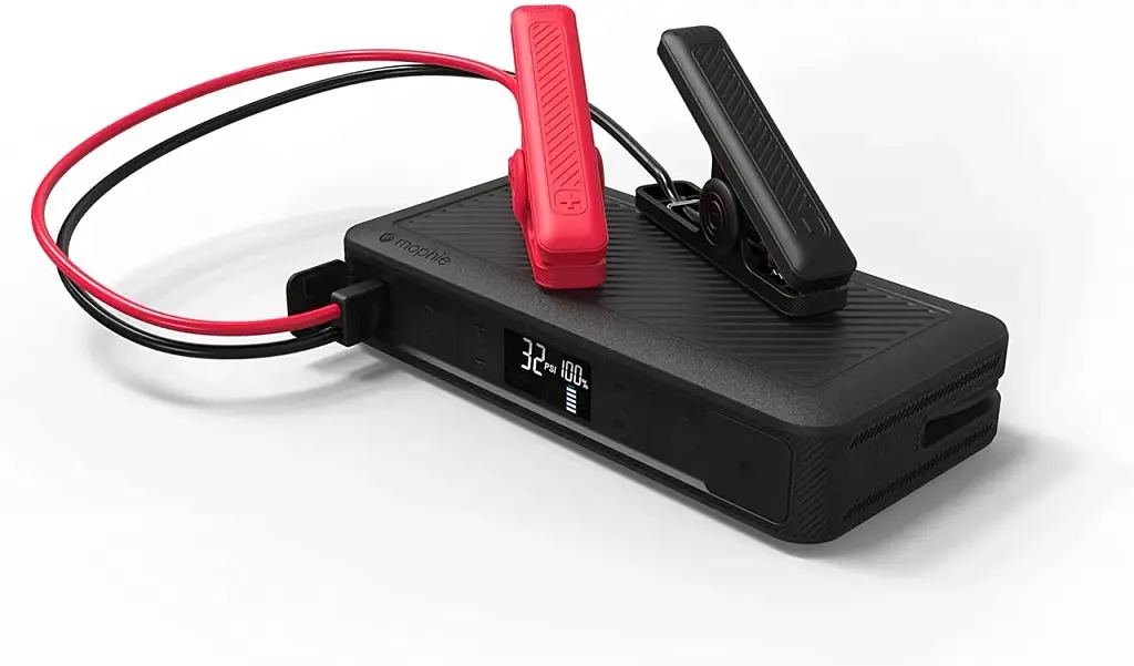 Зовнішній аккумулятор Mophie Powerstation Go Wireless Portable 65W з автомобільним пусковим пристроєм, ліхтариком та розеткою