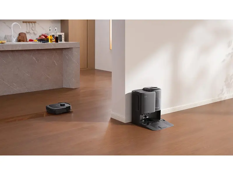Робот-пилосос з вологим прибиранням EUFY Omni E25 Black (T2353G11) - фото 2