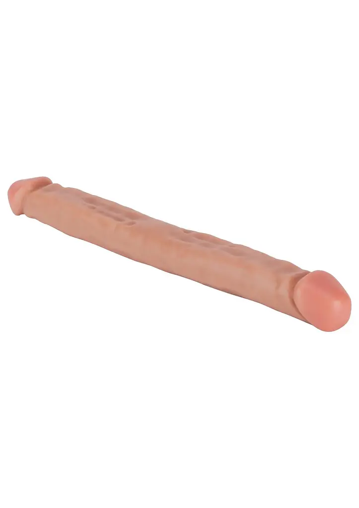 Двосторонній фалоімітатор Get Real Double Dong 18 Inch 45 см тілесний - фото 3
