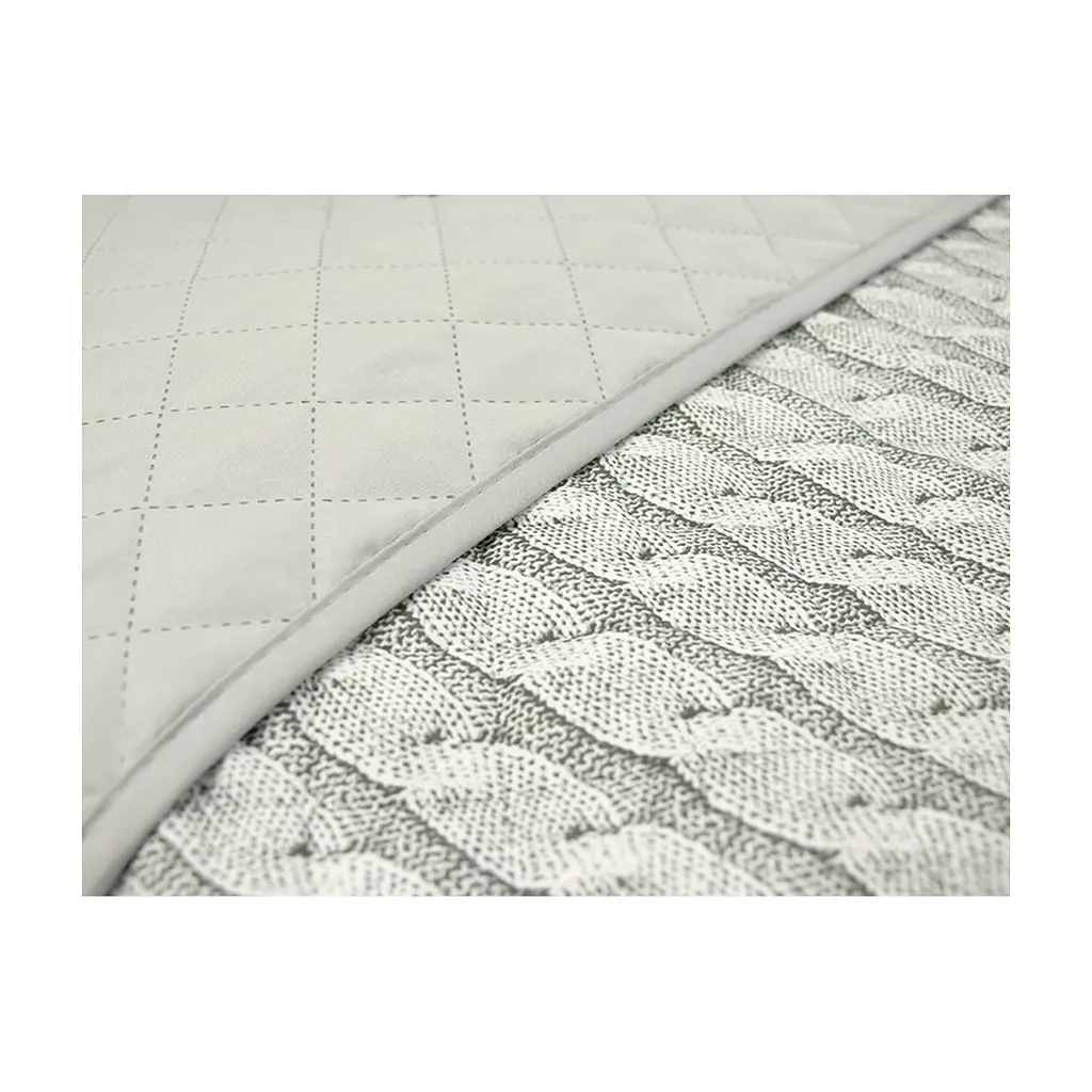 Покривало Руно декоративне Grey Braid 212х240 см (Р329.52_Grey Braid) - фото 4