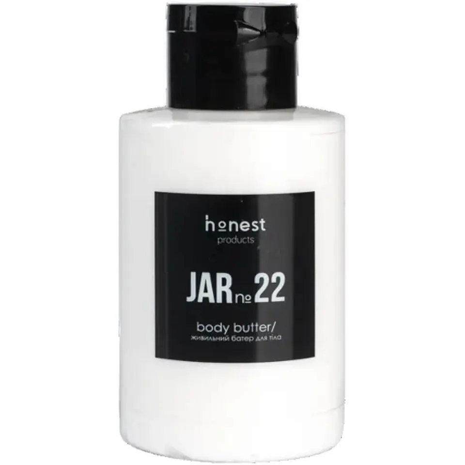 Живильний батер для тіла JAR №22 від honest products, 100мл