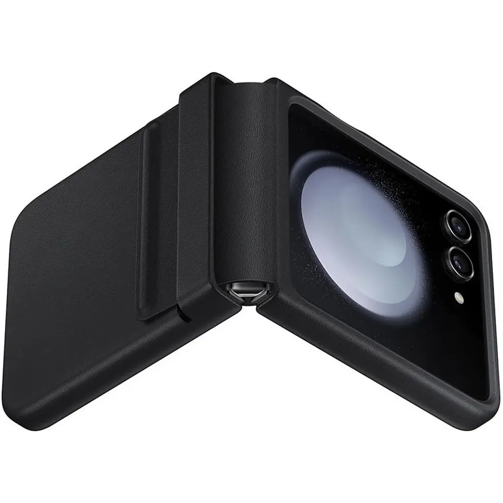 Чохол Epik Leather Case для Samsung Galaxy Flip6 Black AAA [113355] - фото 3