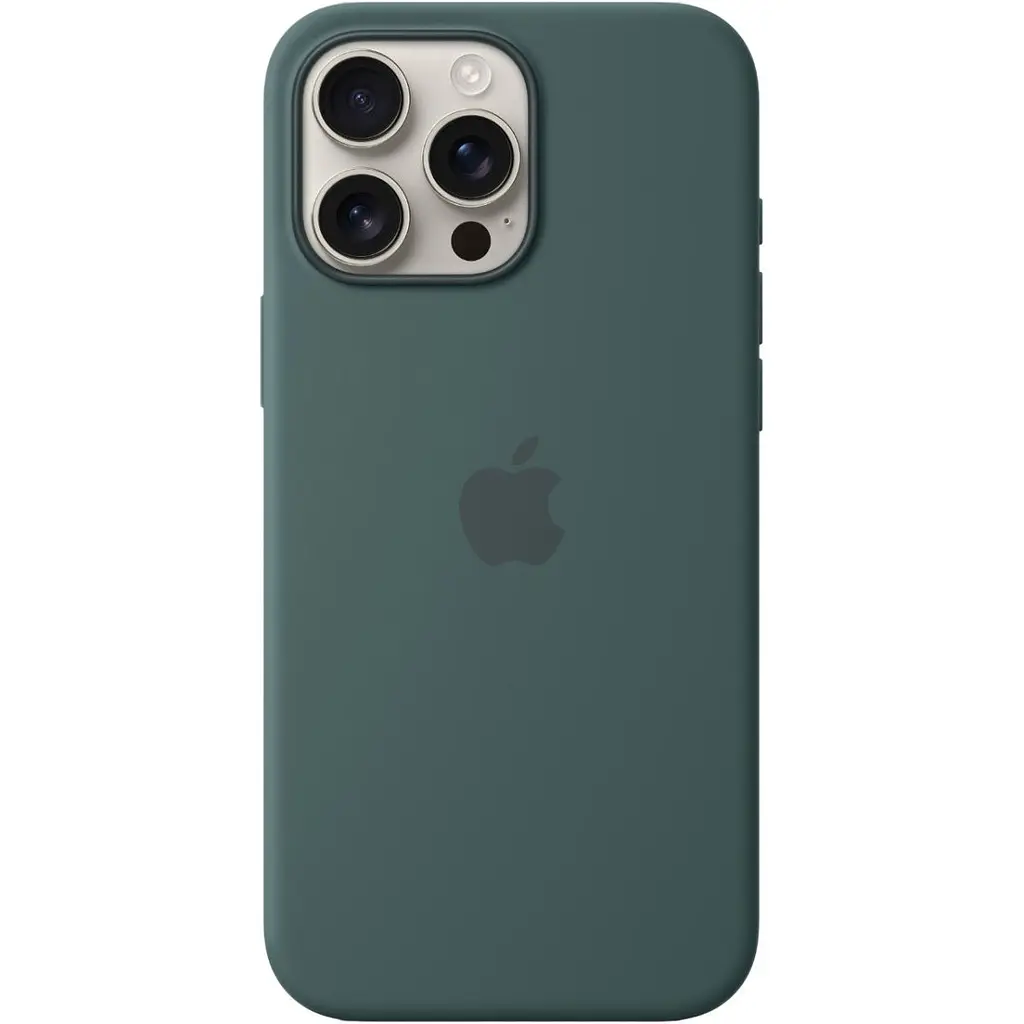 Чохол Silicone Case with MagSafe для Apple iPhone 16 Pro Max Lake Green AAA [119555] - фото 2