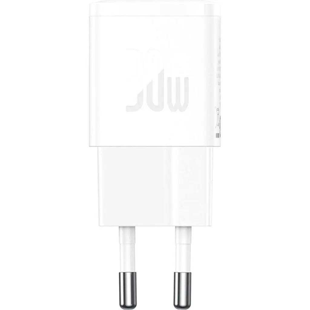 Мережевий зарядний пристрій Baseus Cube Pro USB-C 30W White (CCXF000302) [146303] - фото 9