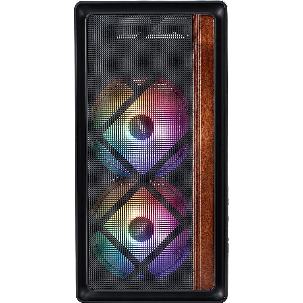 Корпус 1stPlayer WD1-BK-3F1 Black (WD1-BK-3F1) Без БП - фото 10