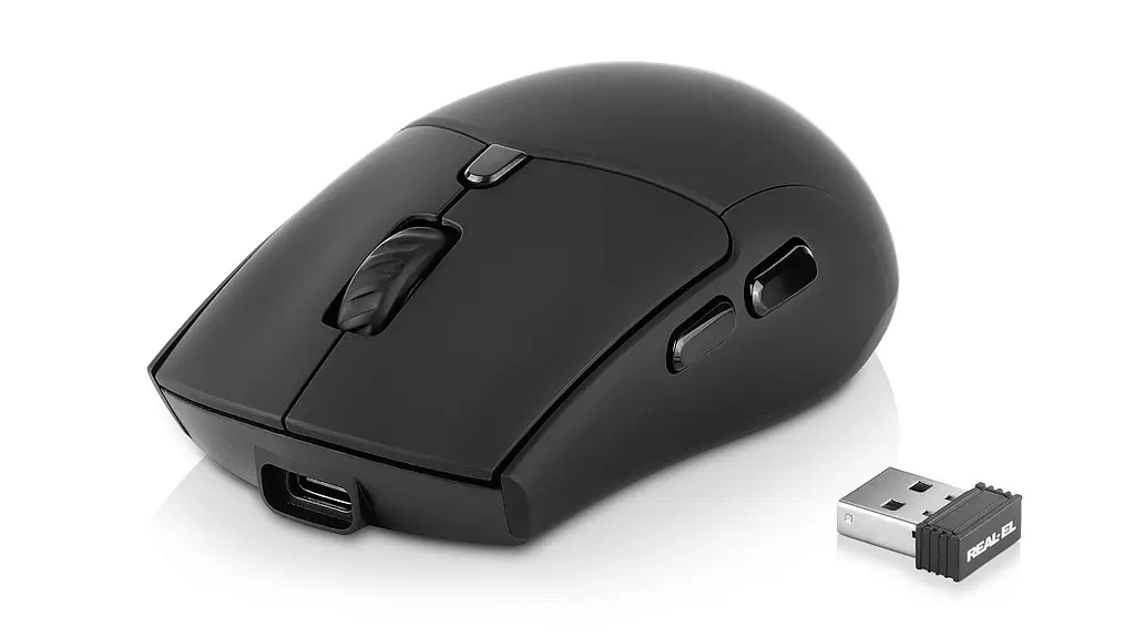 Миша бездротова REAL-EL RM-460W Чорний