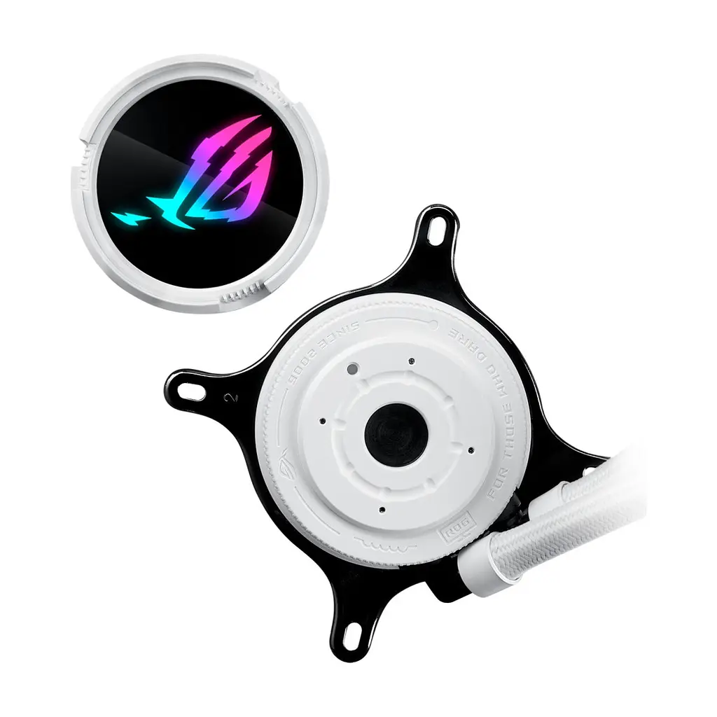 Система рідинного охолодження ASUS ROG Strix LC III 240 ARGB WHT (90RC00S2-M0UAY0) - фото 5