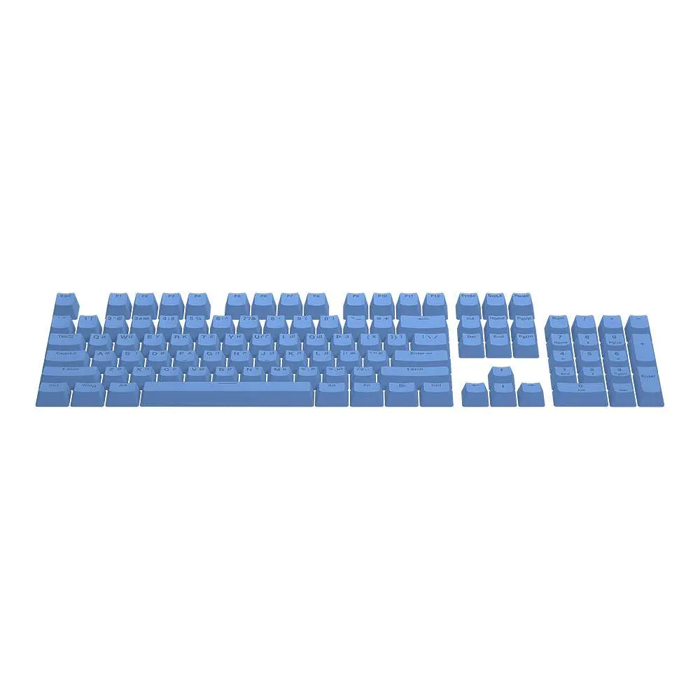 Набор клавиш HATOR First Ukrainian PBT Keycaps Blue (HTS-138) - фото 2