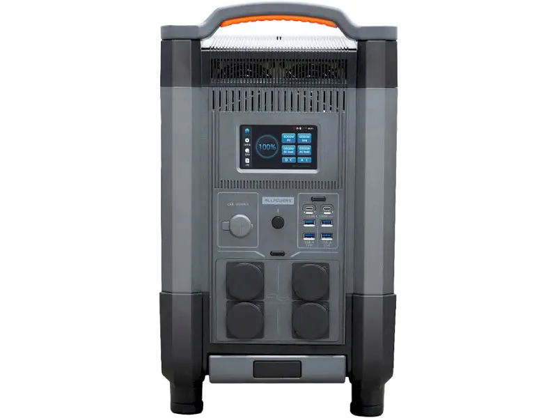 Зарядна станція Allpowers R4000 3600Wh 4000W Portable Power Station LiFePO4 (AP-SS-011-BLA-EU) - фото 4