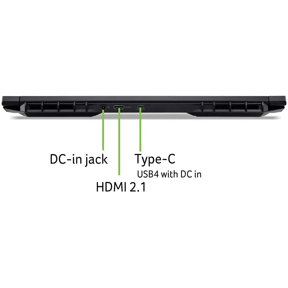 Ноутбук Ігровий Acer Nitro V 17 AI ANV17-41-R5KX 7 260 la 51GHz,IPS,16GB DDR5,1TB,RTX 5060 8GB,Без ОС - фото 9