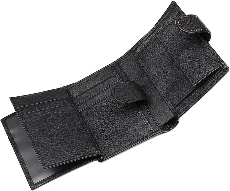 Мужской кожаный кошелек Vintage 9.5х12 см acs0015340 - фото 6