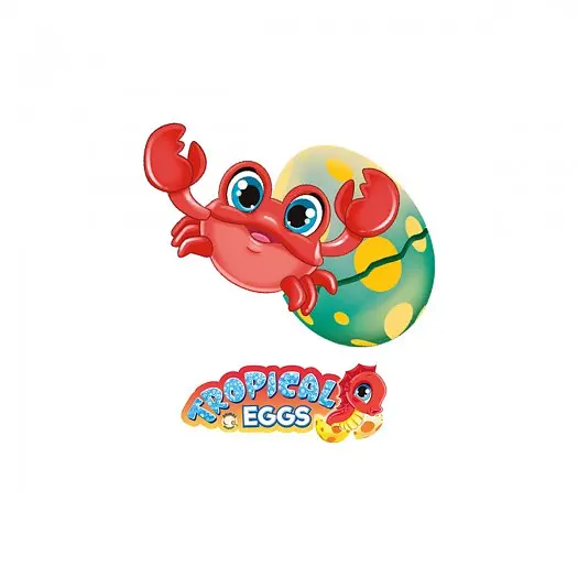 Растущая игрушка в яйце Sbabam Tropical Eggs Жители тропических морей - фото 7