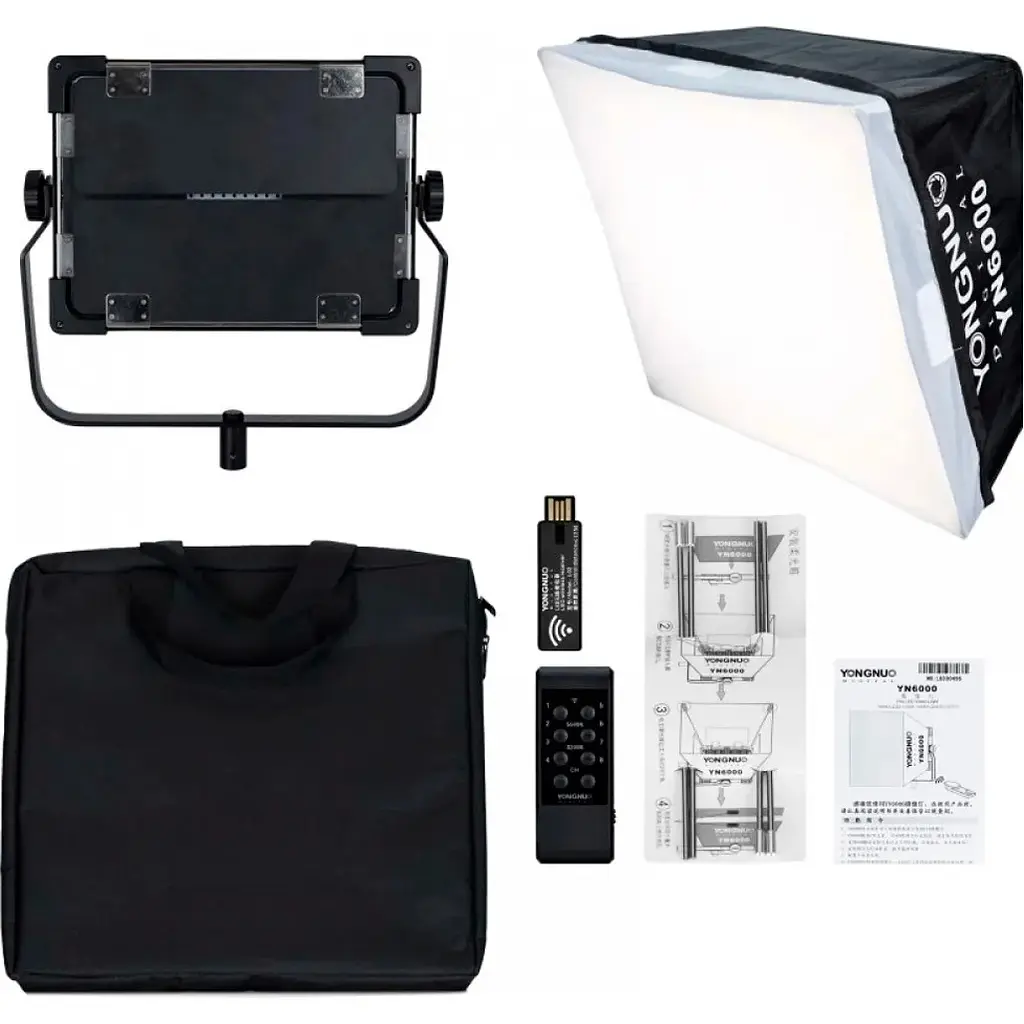 Студийный светильник Yongnuo YN6000 LED Bi-Color 3200-5600K [105628] - фото 4