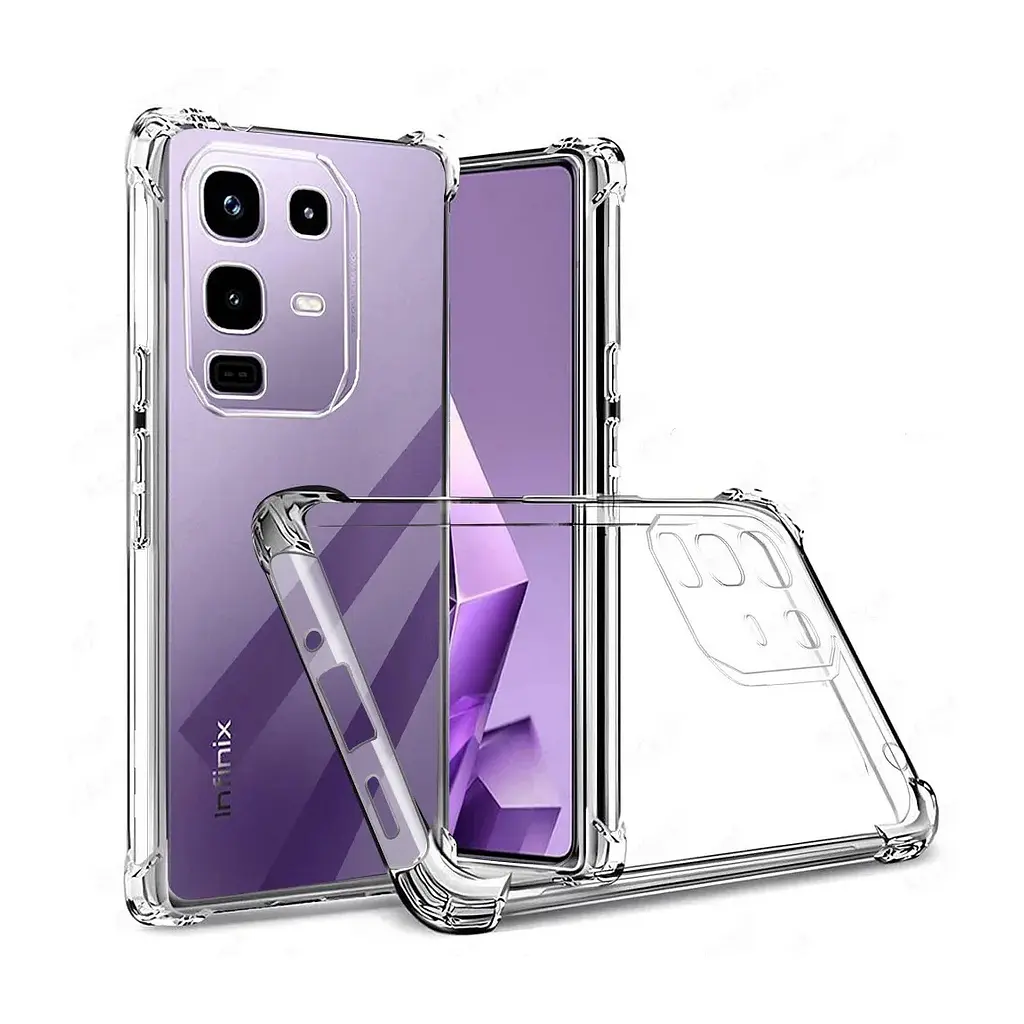 Чохол до мобільного телефона BeCover Anti-Shock Infinix Note 50 Pro Plus Clear (713497) - фото 4