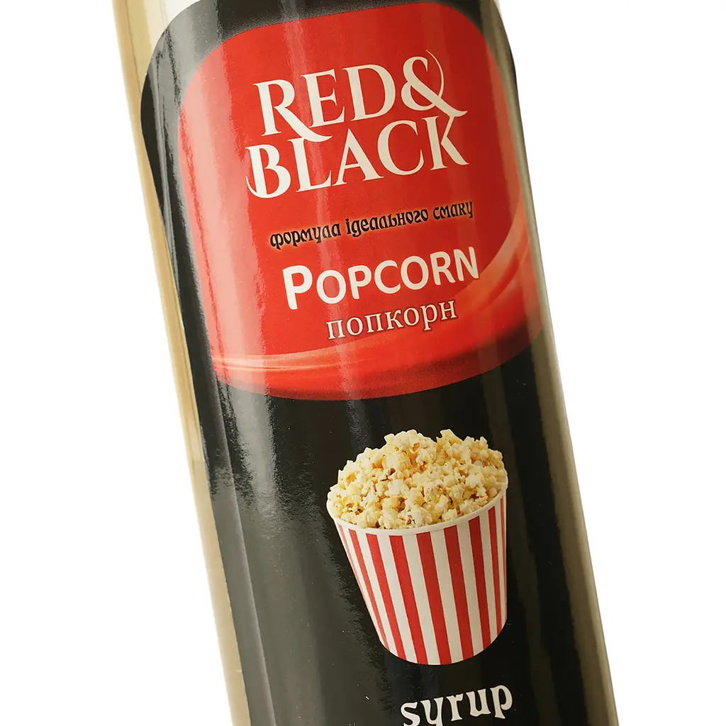 Сироп Red&Black Попкорн 0.7 л - фото 5