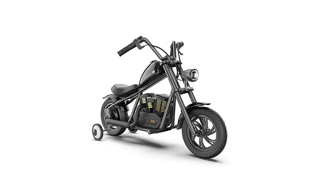 Дитячий електромотоцикл Hyper Gogo Cruiser 12 Plus 24 В, Black (785034006869) - фото 2