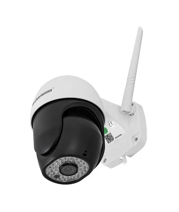 IP-камера видеонаблюдения Wi-Fi Heckermann C19 + карта 16 ГБ уличная поворотная - фото 10