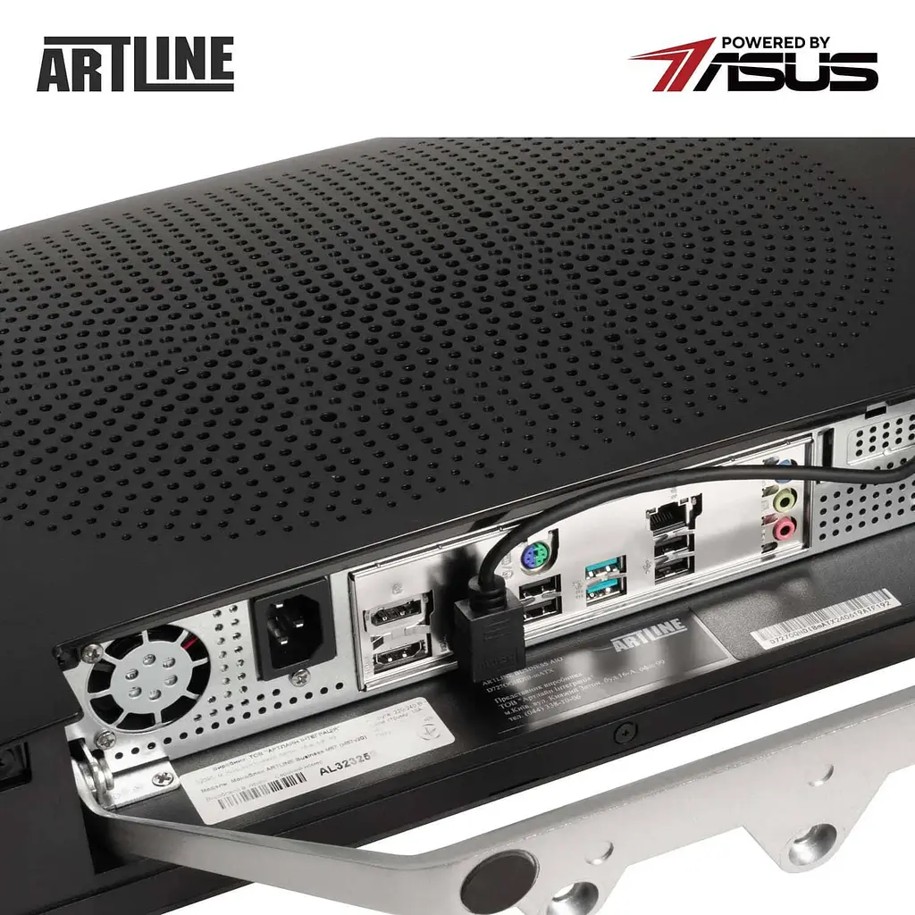Моноблок Artline Business M74 27 2K IPS, Ryzen 5 5600G, 32 GB, 480 SSD, Radeon Vega Graphics, W11P (M74v19Win) - фото 9
