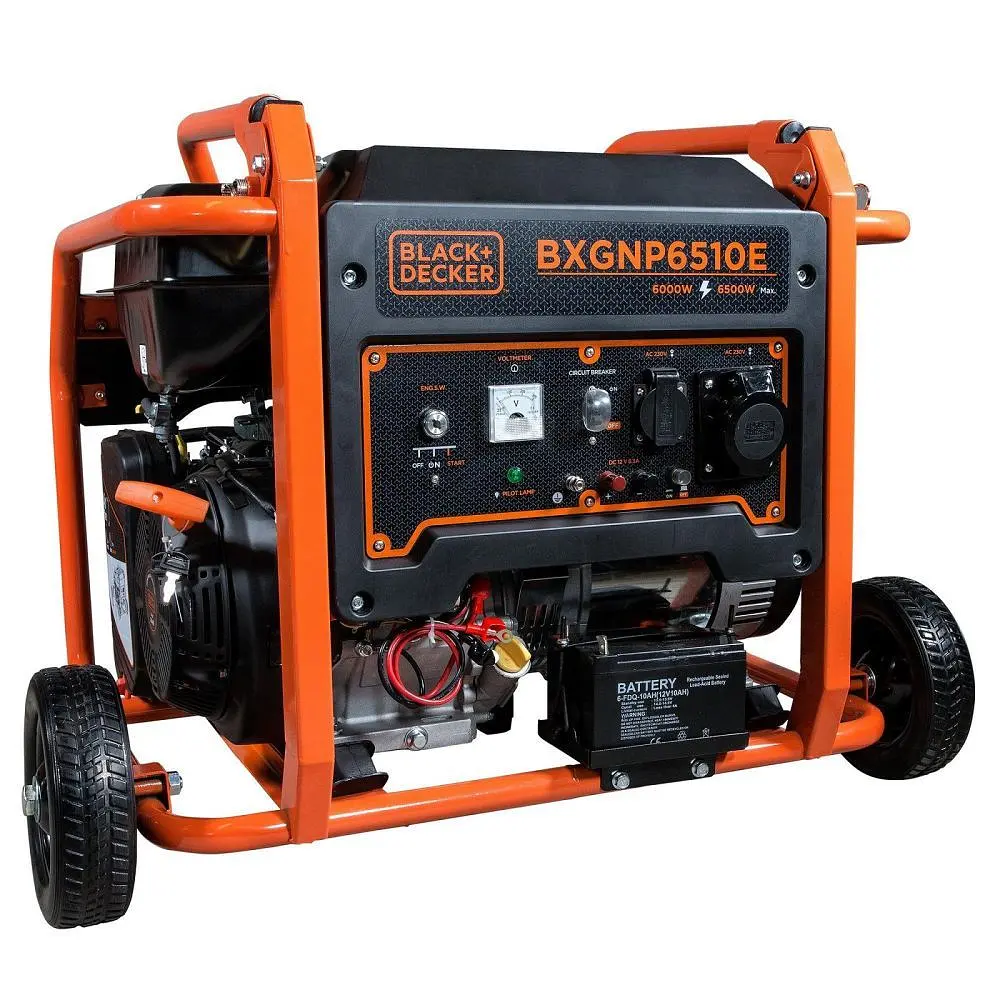 Генератор бензиновий Black&Decker (BXGNP6510E) - фото 2