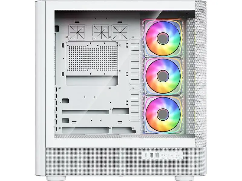 Корпус MODECOM VOLCANO AQ500 ARGB MIDI WHITE (MC-A-AQ500-4FA-W) - фото 6
