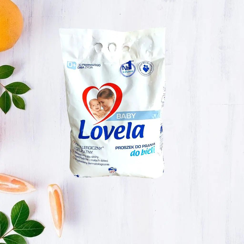 Дитячий пральний порошок Lovela для білого 2.7кг