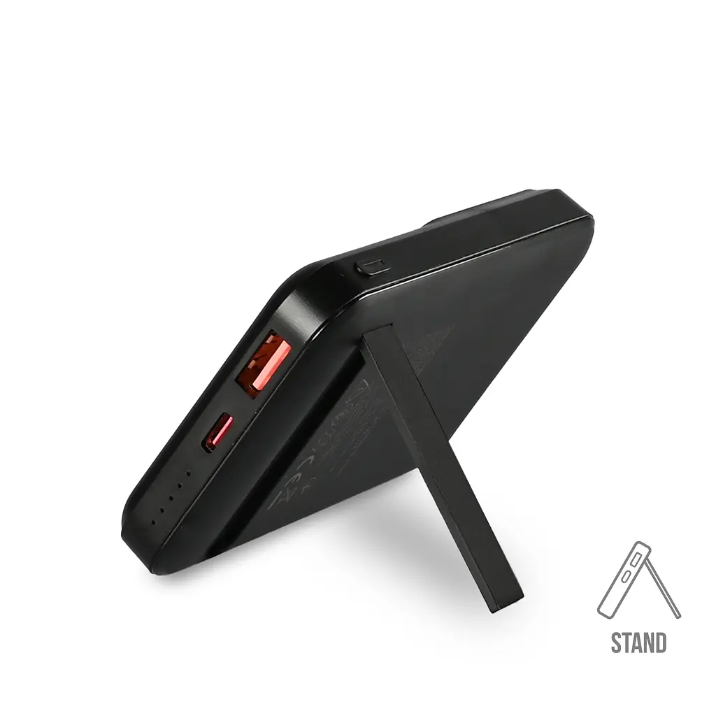 Повербанк с беспроводной зарядкой 10000mAh Titanium MA02 22.5W Black (TPB-MA02-B) - фото 3