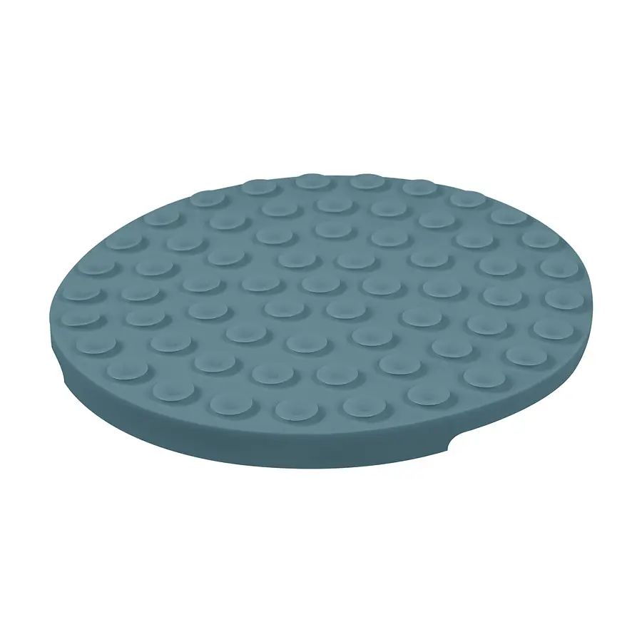 Коврик для слизывания и медленного питания Waudog Silicone 211х211х30 мм серый - фото 5