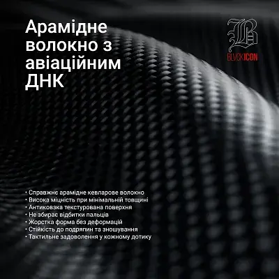 Чохол до мобільного телефона Armorstandart BlackIcon Aramid Twill MagCase Samsung S26 Ultra Black (ARM90147) - фото 5