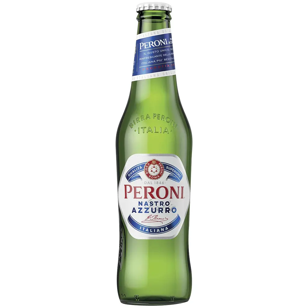 Упаковка пива Peroni Nastro Azzurro 5.1% 7.92 л (0.33 л x 24 шт.) - фото 4