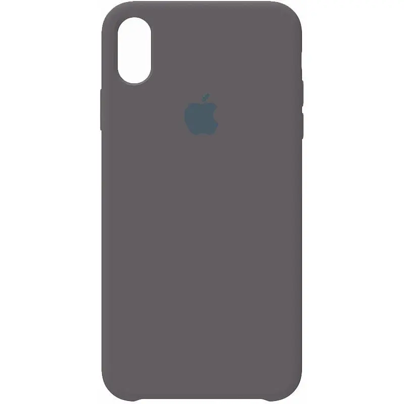 Чохол-накладка Toto Silicone Case Apple iPhone XS Max Pebble Grey - фото 2