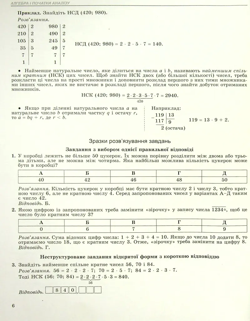 ЗНО. Математика. Довідник + Тести - фото 3