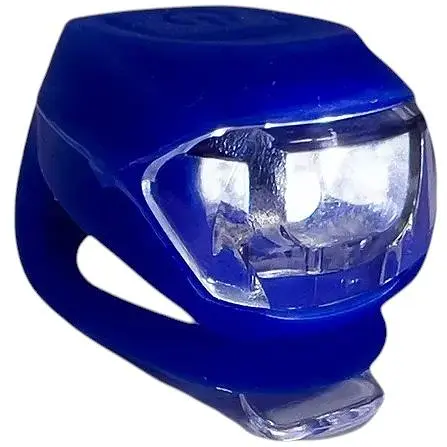 Ліхтар блимавка комплект Good Bike Silicon LED в силіконовому корпусі 2 шт. сині (92325Blue-IS) - фото 2