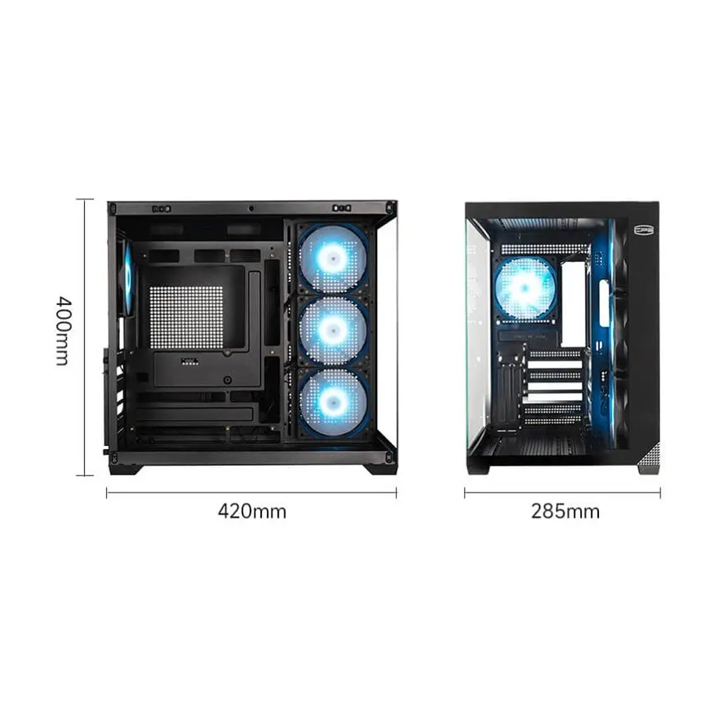 Корпус для ПК PcCooler C3 T700 ARGB BK - фото 7