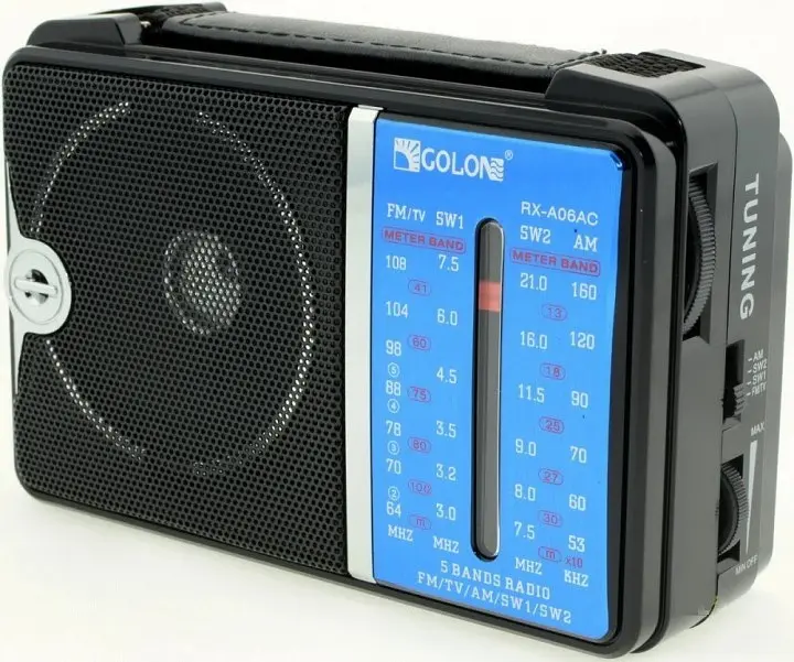 Радіоприймач всехвильовий Golon RX-A07AC Black (3_03032) - фото 2