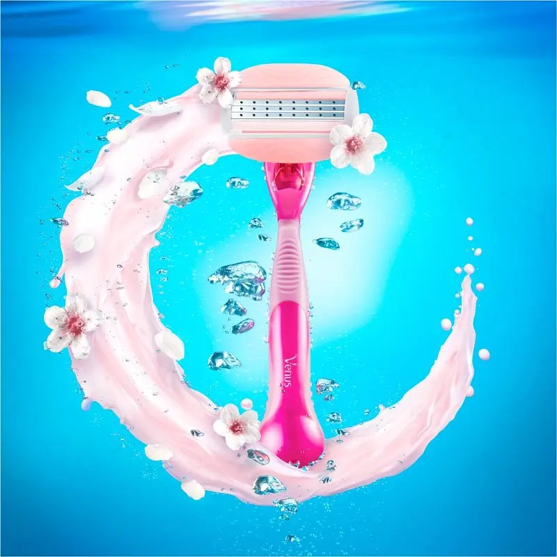 Станок для гоління Gillette Venus Comfort Glide SPA Breeze з 2 змінними касетами - фото 5