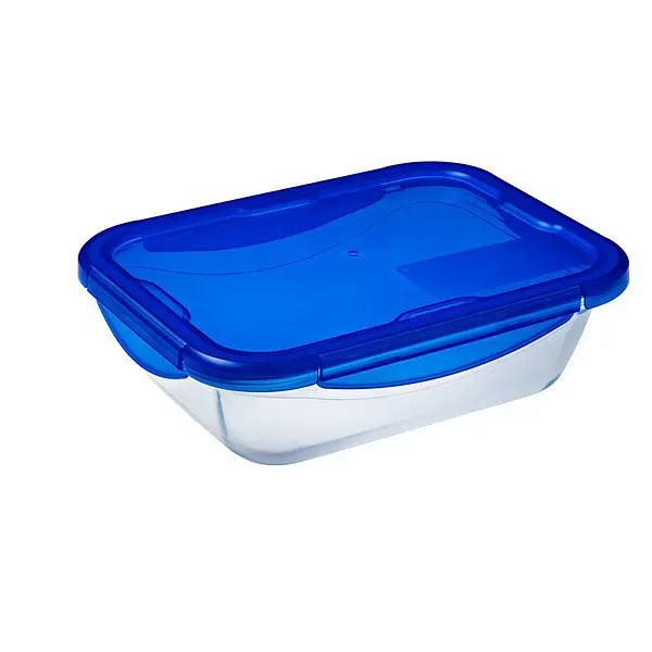 Форма для запекания с крышкой Pyrex Cook & Go, 24х18х6 см, 1,7 л (6320274) - фото 2