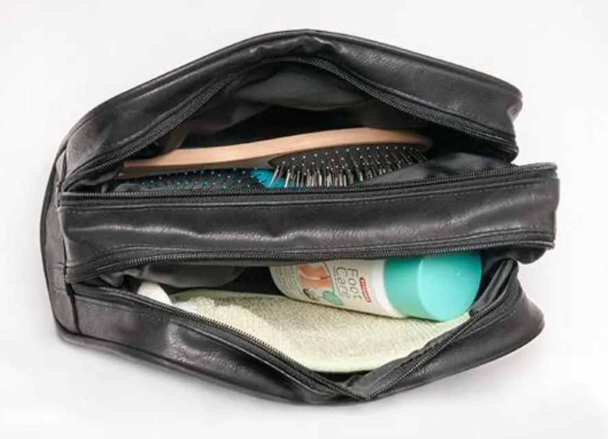 Косметичка Titania 26x13x11 см чорна (7750) - фото 2