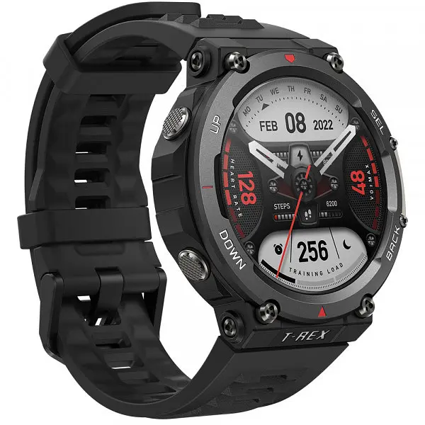 Смарт-часы Amazfit T-Rex 2 Ember Black - фото 2