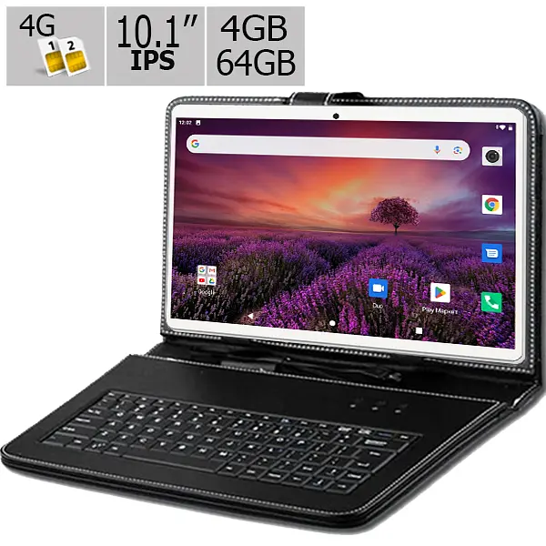 Планшет-телефон Adronix S 464 LTE Gold  IPS 10.1'' 4GB/64GB + Чехол-клавиатура - фото 2
