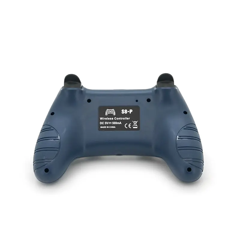 Беспроводной геймпад Brazzers S8-P для PS4 с вибрацией темно-синий - фото 3