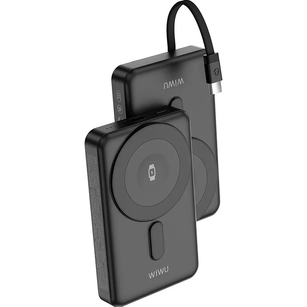 Внешний аккумулятор WiWU Elite Wi-P056 10000mAh 22.5W Black (6977703652383) [161280] - фото 2