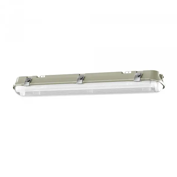 LED светильник IP65 линейный под лампу 2хТ8 VIDEX 0,6М 220V - фото 2
