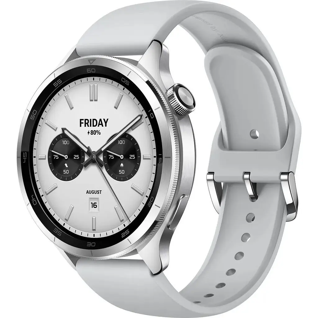 Смарт-годинник Xiaomi Watch S4 Silver (BHR9197GL) (Global Version) - фото 2