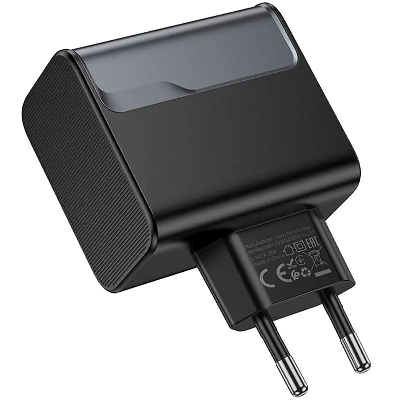 МЗП CS75A Star Speed PD70W+QC3.0 (1USB-A/2C) Midnight black Hoco teh0029638 - фото 3
