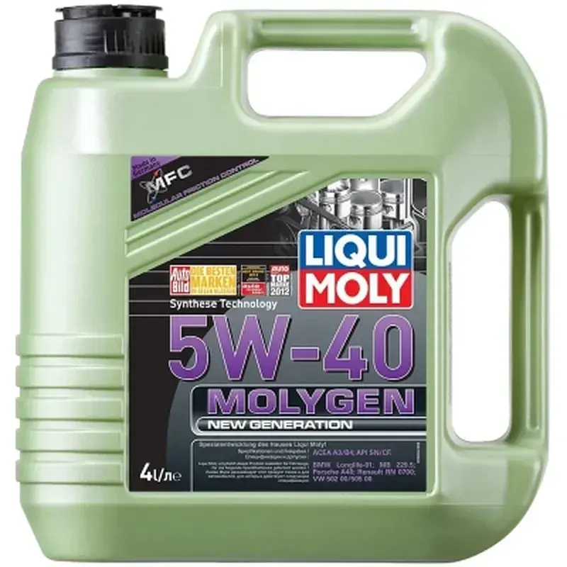 Моторна олива Liqui Moly Molygen New Generation 5W-40 4л. (8578)