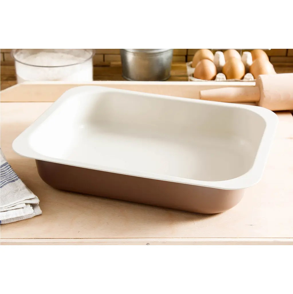 Деко SNB Caffe Creme з антипригарним покриттям 29х22х6 см (99051/7) - фото 2