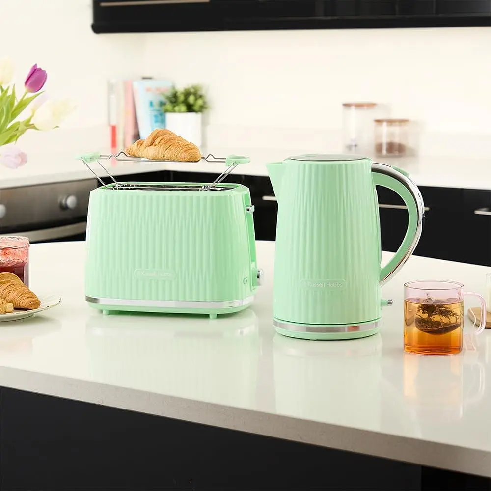 Електрочайник Russell Hobbs Eden 1,7 л 2400 Вт фісташковий нержавіюча сталь - фото 7